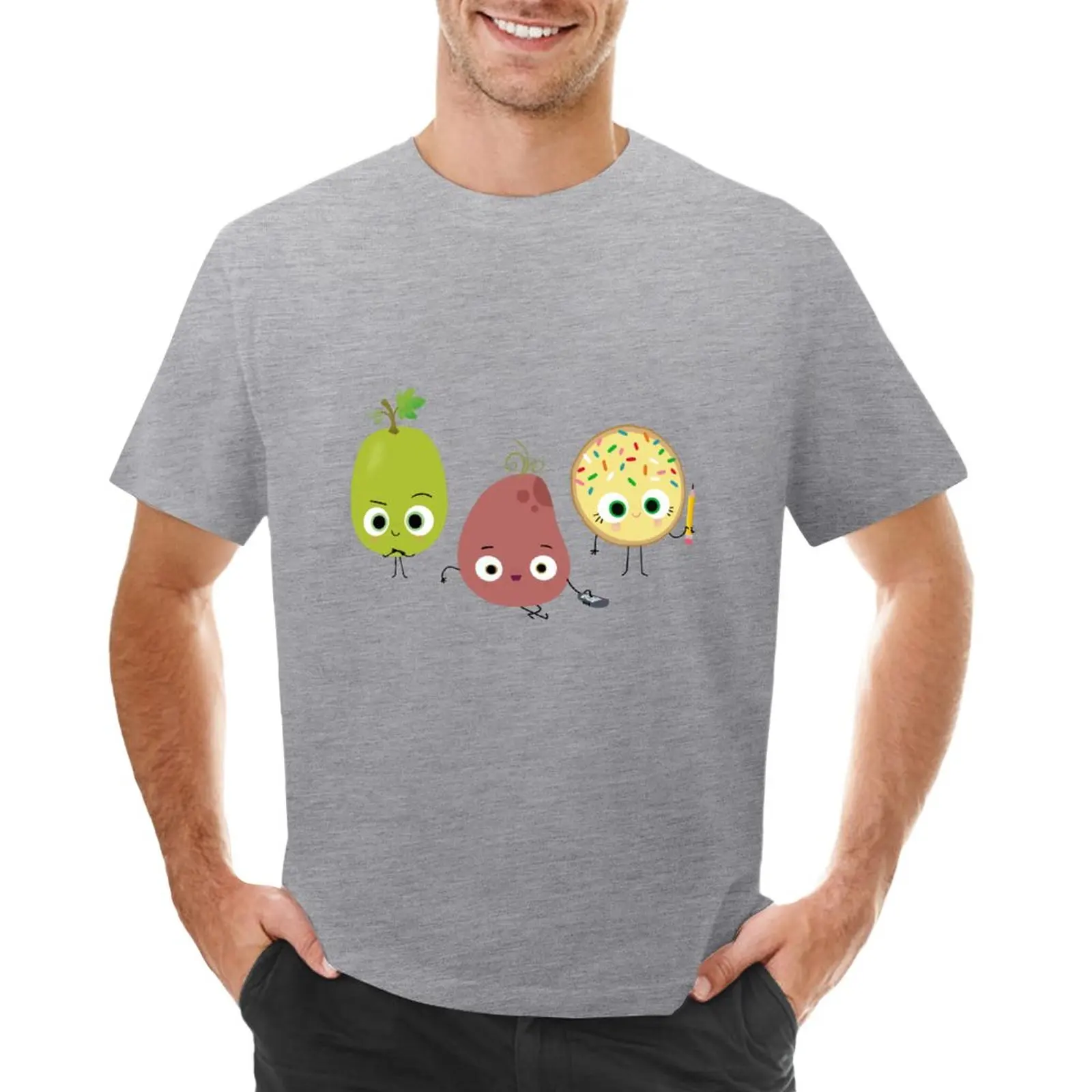 

Sour Grape, Couch Potato, and Smart Cookie Fan Art T-Shirt tees customizeds heavy weight t shirts for men