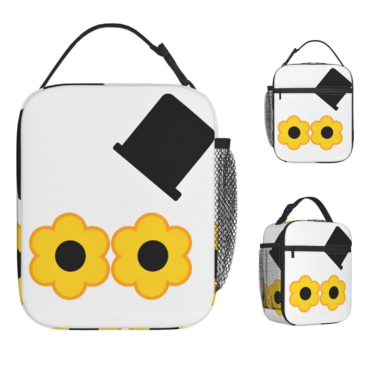 Art Crispies Terrifier Clown Lunch Bag Travel Lunch Box For Women Casual Graphic Thermal Lunch Bags Oxford Portable Cooler Bag