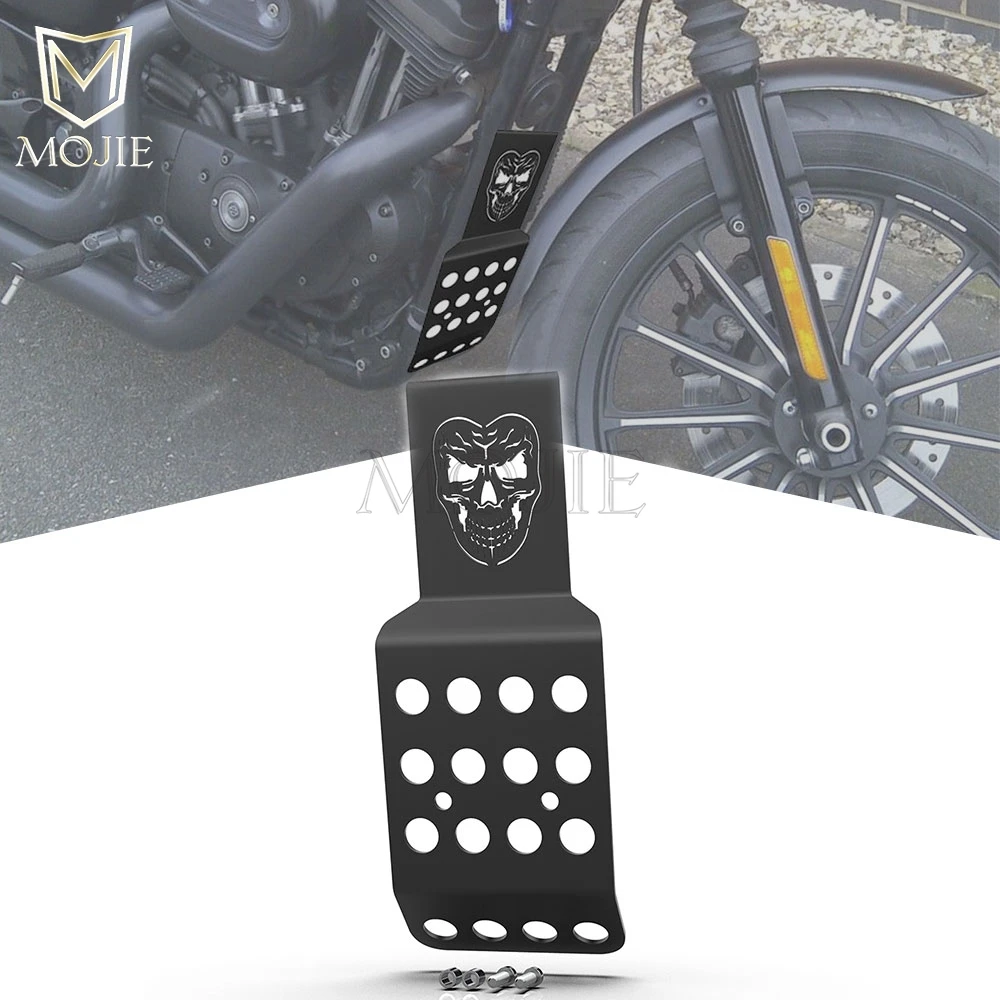 

FOR HAR*LEY SPORTSTER IRON XL 883 1200 48 72 2004 2005-2023 Motorcycle Engine Guard Protector Lower Chain Fairing Spoiler Covers