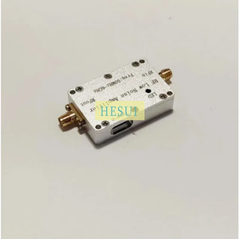 50MHz-6GHz RF Low Noise Amplifier 20dB Pre-LNA Low Noise Small Signal Receiving Amplifier