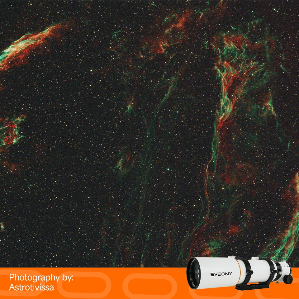 Svbony SV503 80ED Verbessertes F7-Teleskop-Refraktor mit integriertem Flat-Field-Objektiv für astronomische Teleskopfotografie im Weltraum. – Detail 21