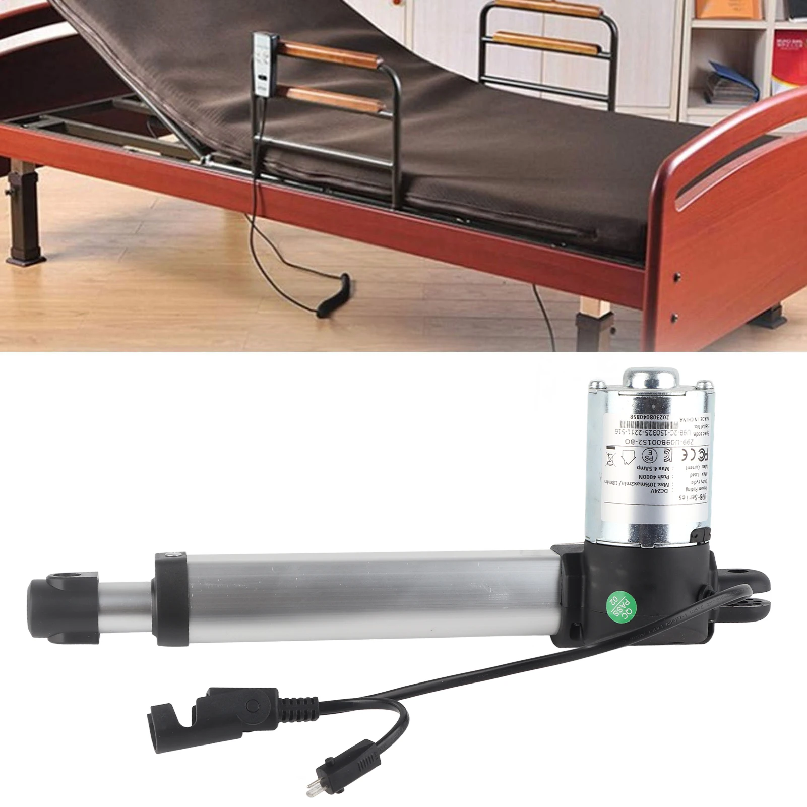 

Линейный привод с дистанционным управлением, электрический линейный привод с откидной спинкой, беспроводной встроенный ограничитель, регулируемый линейный привод переменного тока