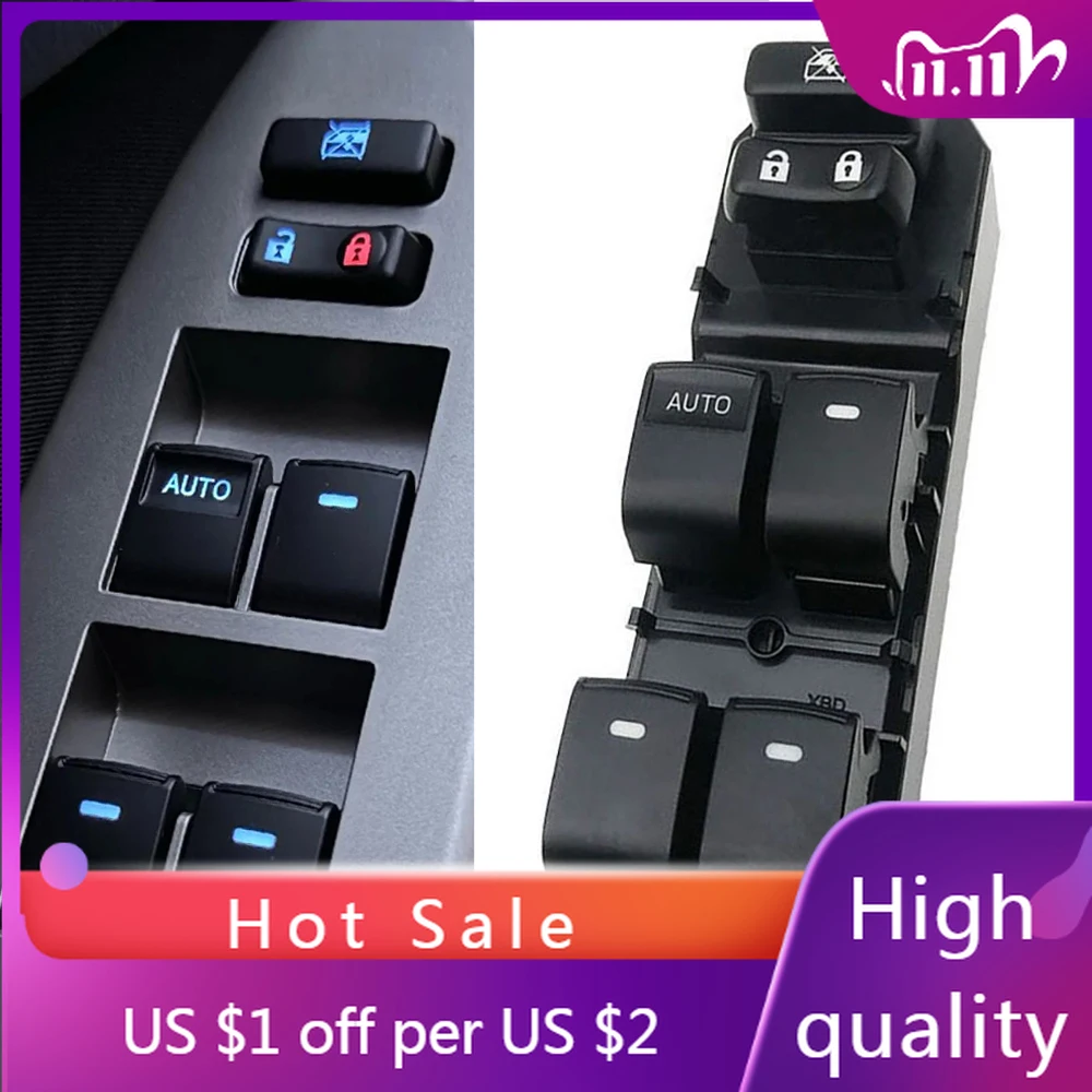 

Master Electric Window Switch Control Lifter for Toyota Highlander 2008 2009 2010 2011