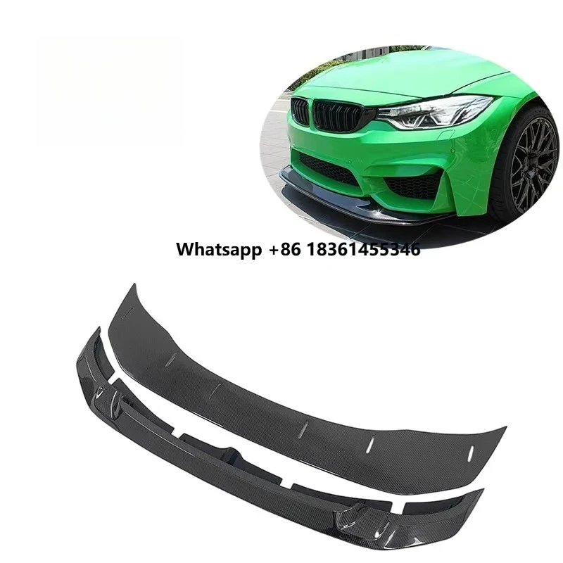 

GTS style Front Lip carbon fiber front bumper sp spoiler for F80 F82 M3 M4 2014-2019