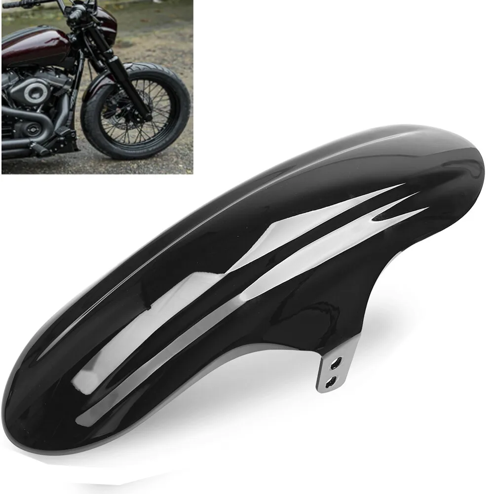 

Gloss Black ABS Motorcycle Front Fender for Harley M8 Softail Street Bob FXBB FXBBS 2018-2022 Fitment Motorcycle Accessories