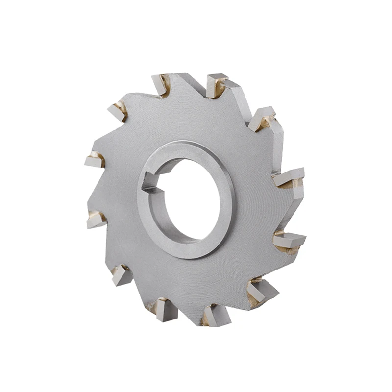 インレイド合金3面フライスカッターディスクタングステン鋼カーバイドフライスカッター、カスタマイズ対応