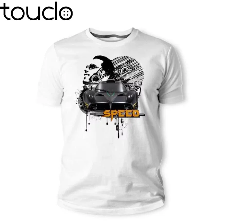 Italy Classic Legend Car Zonda Zonda Gr  Oldtimer Herren Fashion 3D T Shirt Hot Man Clothes Fashion Casual Male Tees