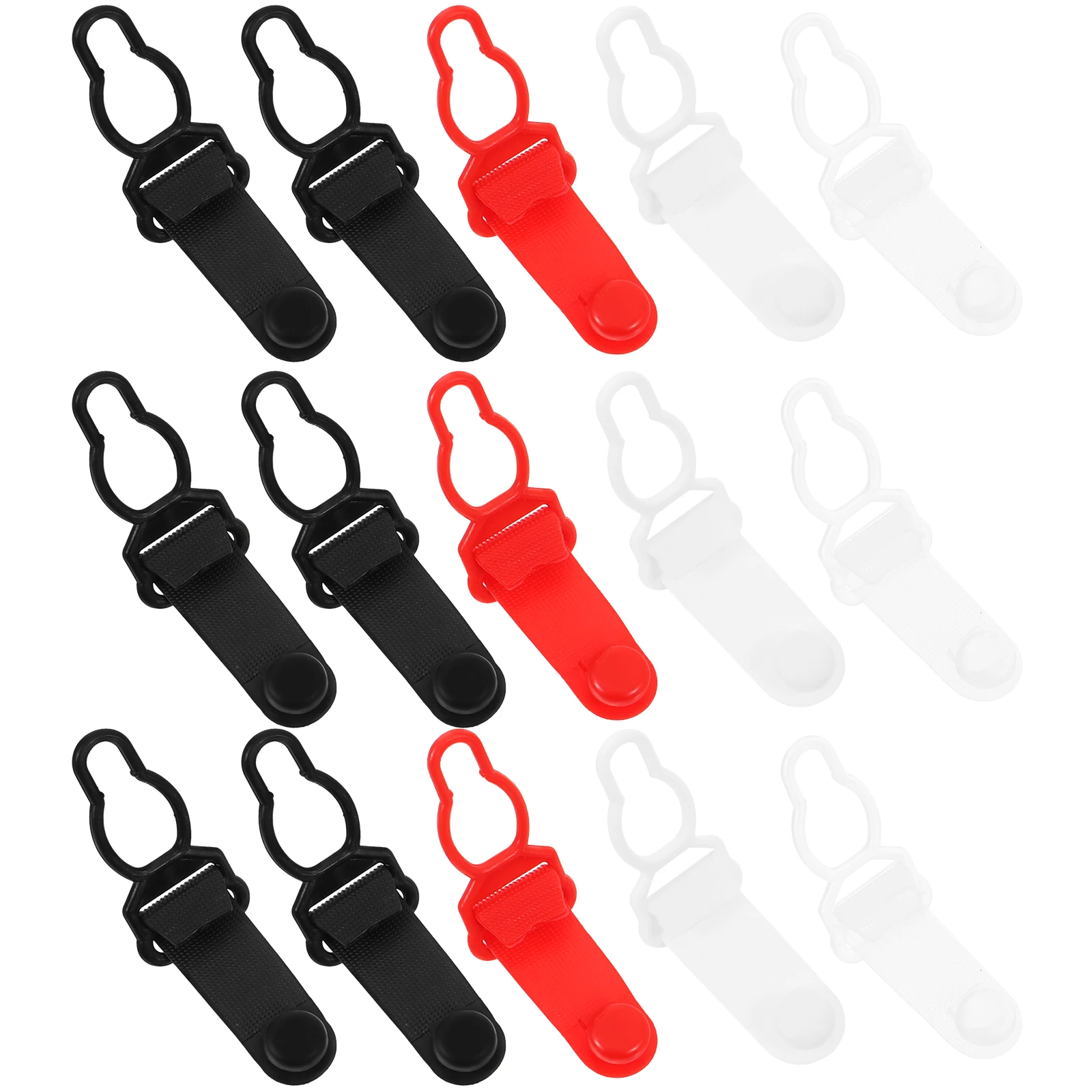 

80Pcs Sock Clamps Garter Strap Buckle Adjustable Sock Clip Men Women Non-Slip Garters Buckle Strap Adjustment Clip