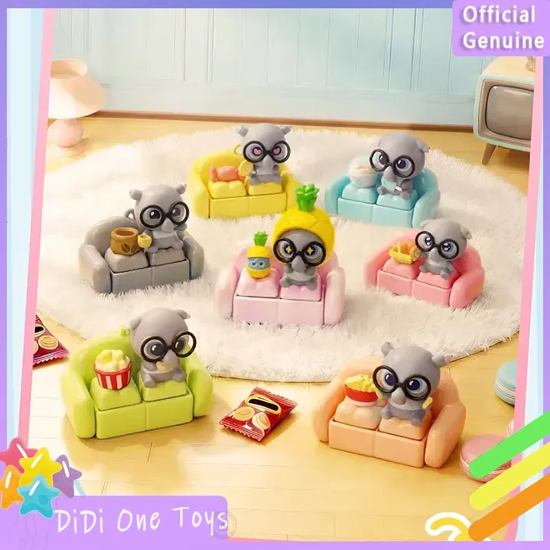 

Official Yimotapir 3d Keycap Snack Party Series Blind Box Cute Tapir Collectible Figure Kawaii Gift Decorations Mysterious Box