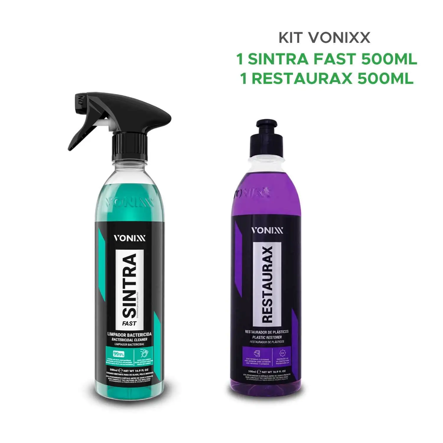 Restorator Plastic Restorax + Sintra Fast - 500ml Vonixx