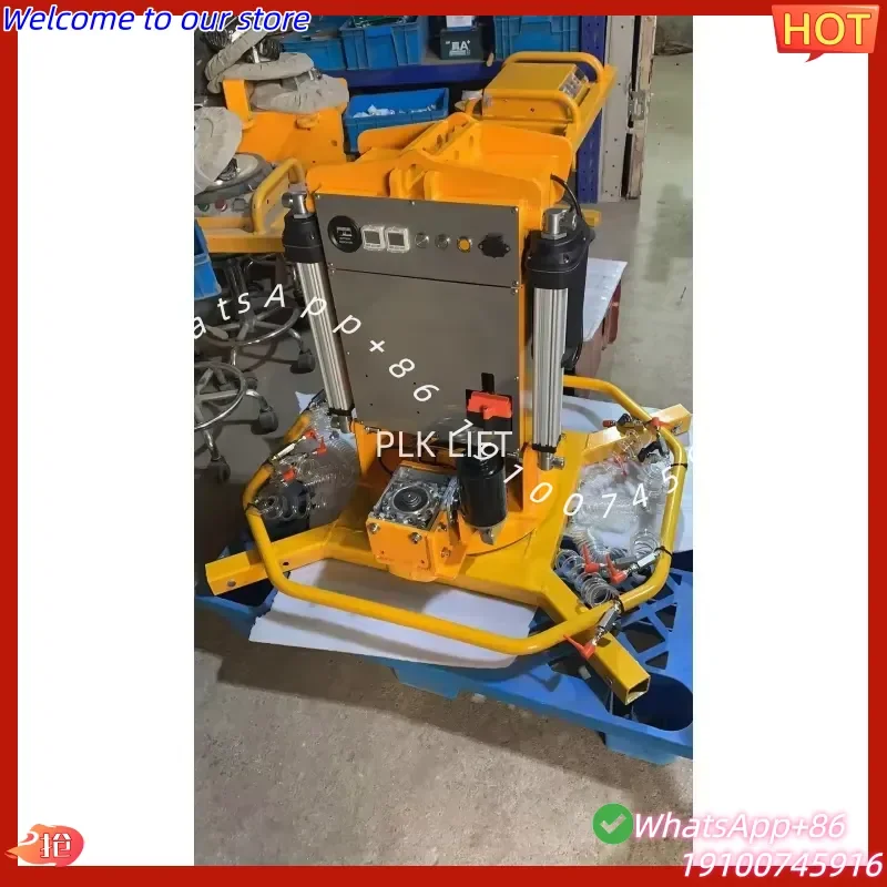 

2026Hot New Full Electric Motorized X-type Vacuum Glass Suction Cup Lifting Machine 1200kg Load Capacity Remote/Automatic