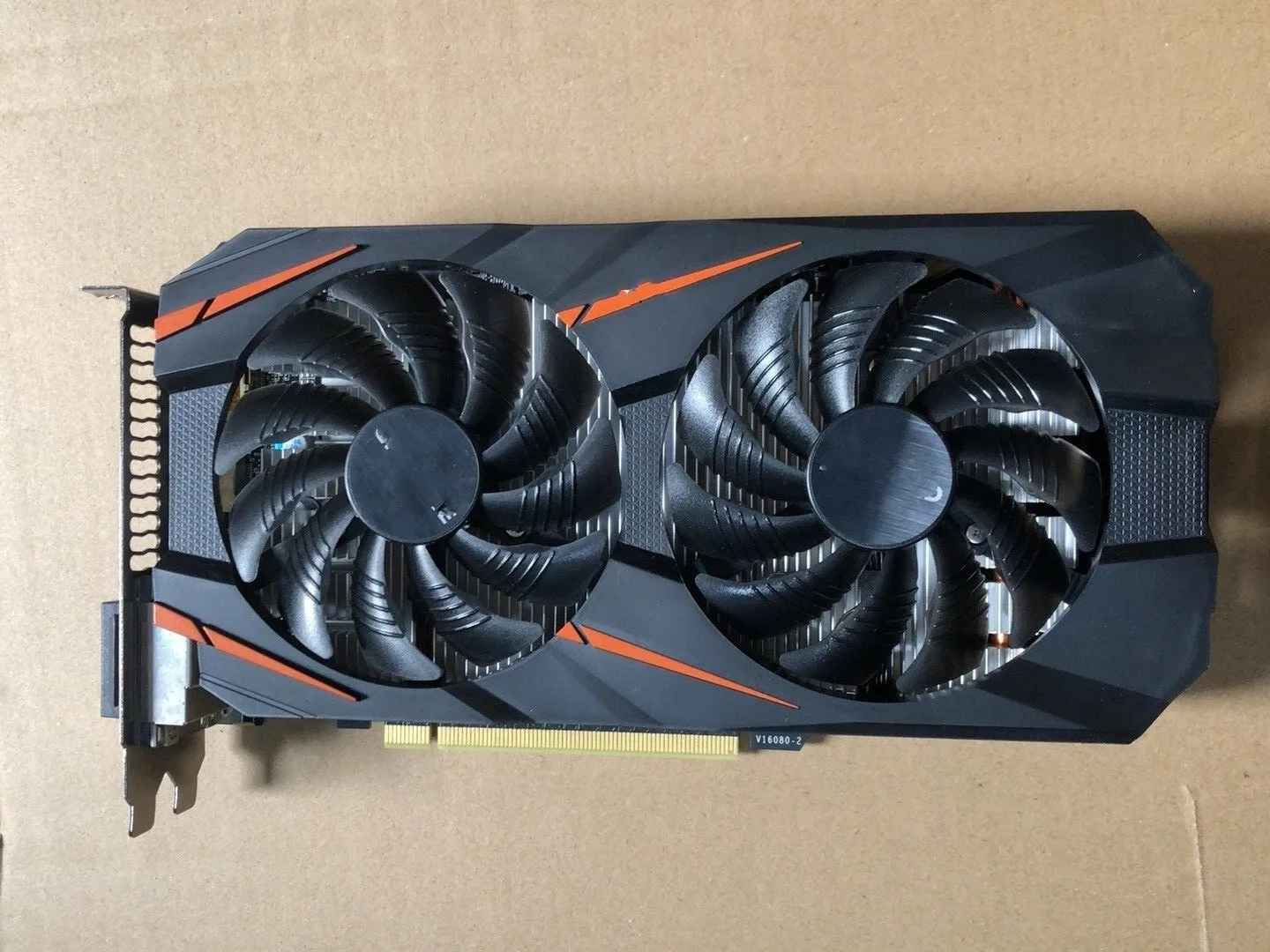 NVIDIA GeForce GTX1060-Used Placa de vídeo gráfica, WINDFORCE, 6GB, GDDR5, PCI-E, DP, DVI, HDMI