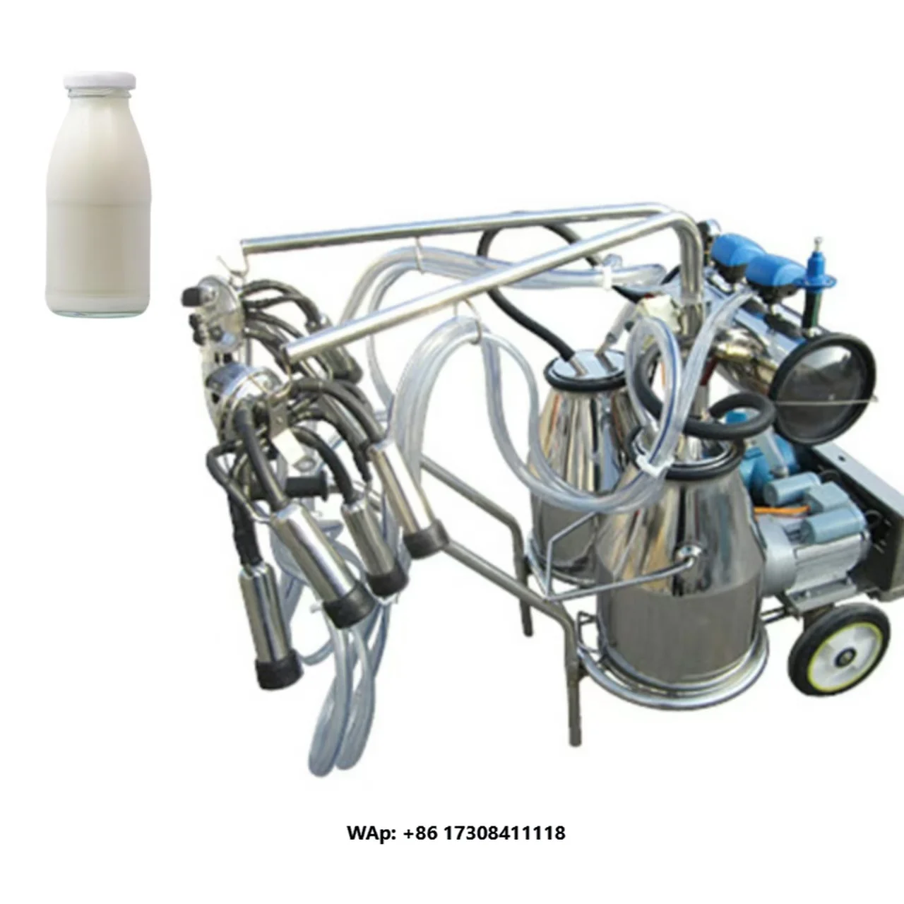 Environmental High Efficiency Portable Cow Milking Machine Mini Milking Machine Automated Milking Machines