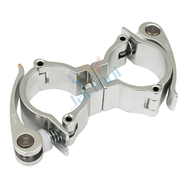 Aluminum Truss Swivel Clamp Tube 48 - 51mm Quick release stage lights clamp for Outdoor  indoor stage  clips for Loading 100 KG