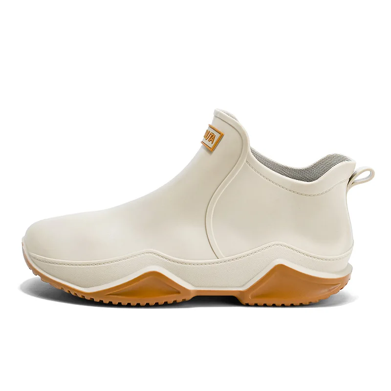 Short Rain Boots Summer Men's Anti-slip and Wear-resistant Boots Water Shoes for Sea Fishing Men Kitchen Waterproof Rain Boots
