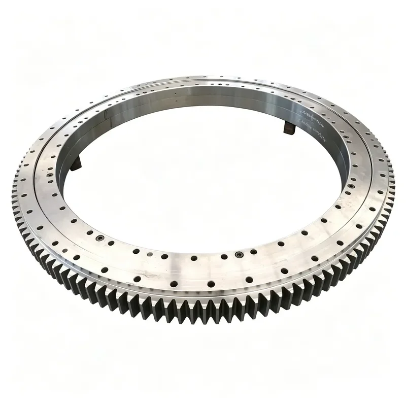 Heavy External Gear Cross Roller Slewing Bearing for Port Crane Harbor Crane Marine Lifting Equipment OEM Manufacturer