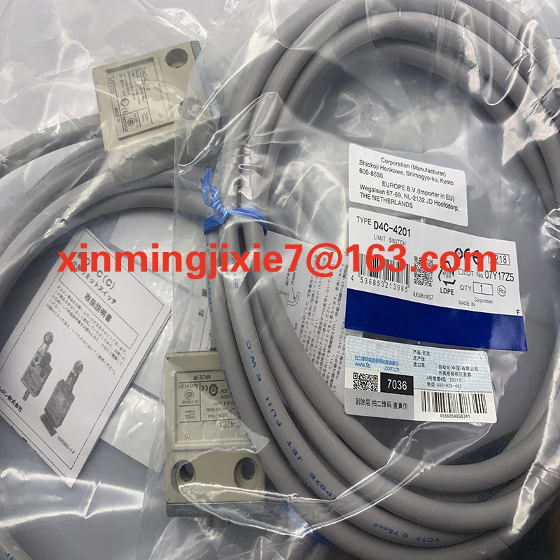 limit switch original  D4C-4302-3M D4C-4303-3M D4C-4324-3M D4C-4203-3M D4C-4302-5M D4C-4303-5M D4C-4324-5M  quality guarantee