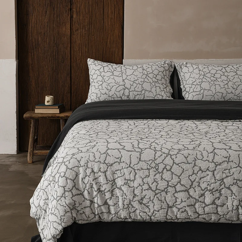 

Customizable Premium Sense Wabi Sabi Wind Pure Cotton Bed Four-piece Sheet Four Seasons Bedding