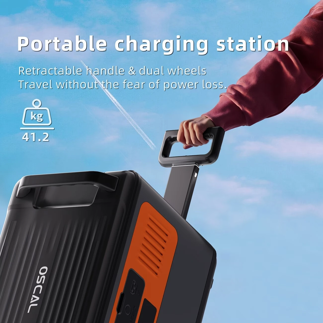 OSCAL PowerMax 3600 SE Solar Generator, 3600Wh/3600W Portable Power Station with Additional Solar Panel Expandability, 4 AC Outlets (7200W Peak), 1.2 Hour Fast Charging, App Control, for Home, Camping and RVing