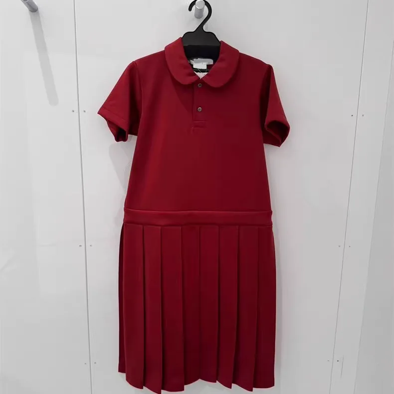 25 春夏の新スタイルフリル半袖 Tシャツプリーツパッチワークルーズドレス女性のスカート