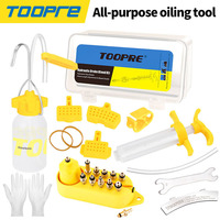TOOPRE Bike Disc Brake Oil Filling And Changing Oil Tool Mountain Bicycle Brake Universal Brake Fluid Brass All Metal Joint Set