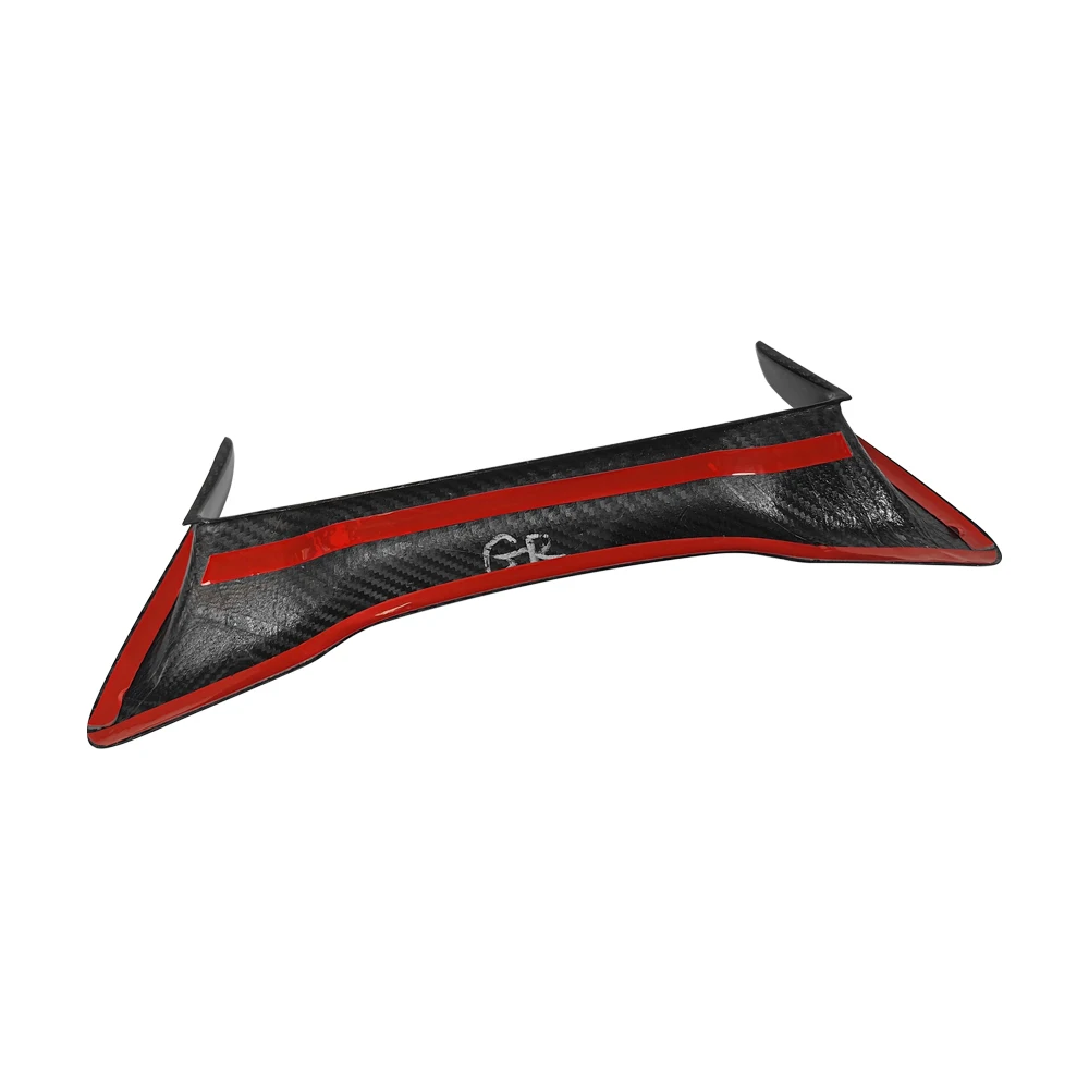 For Toyota Corolla GR 2023up Real Dry Carbon Fiber Front Seat Headrest Lower Panel Cover Car Accessories view 5
