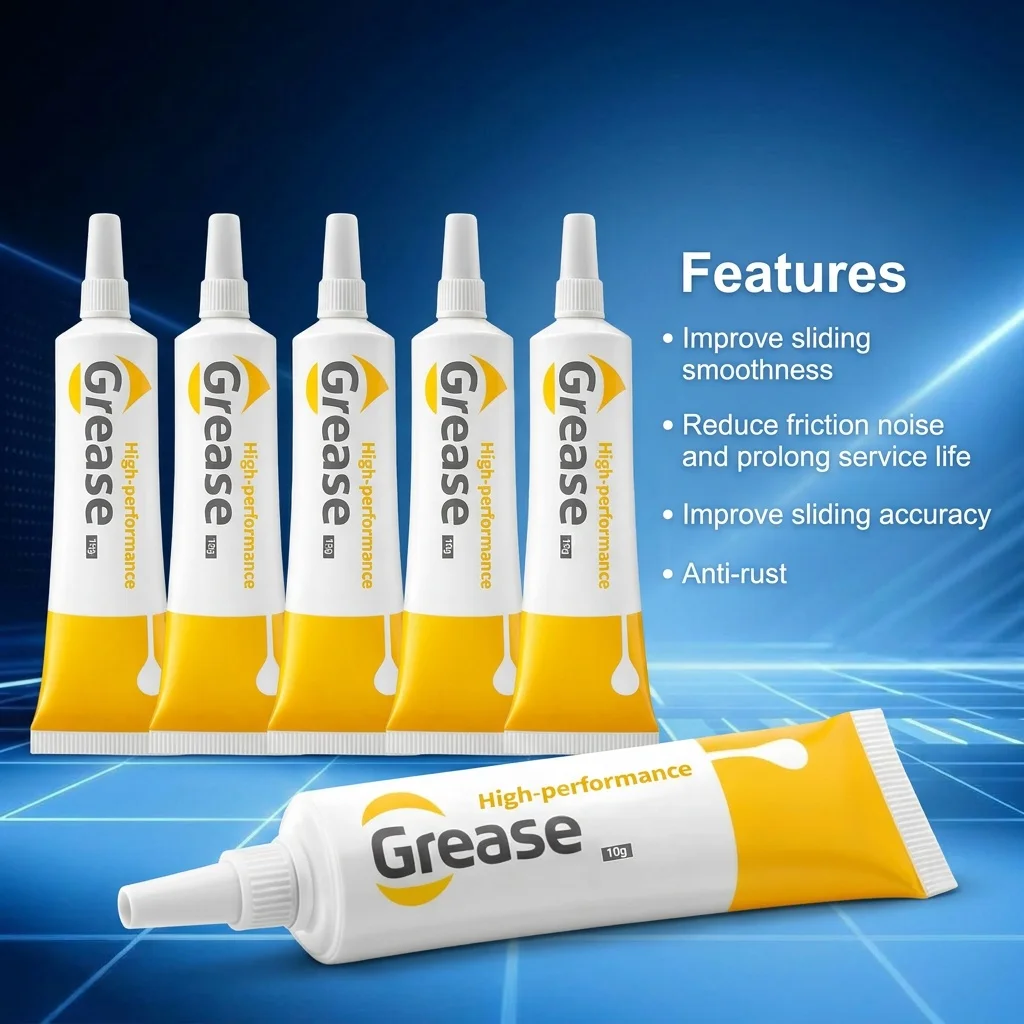 3D Printer High Temperature Grease Lubricant Oil For Bambu Lab Creality Extruder Gear Bearing Pulley Super Lube Maintenance Part
