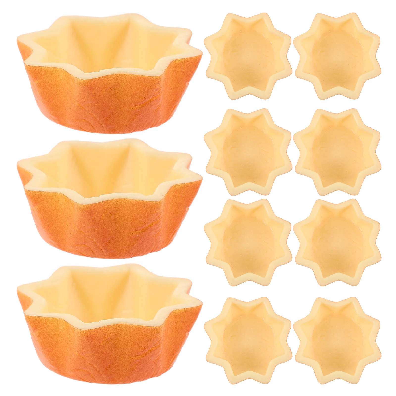 

12pcs Mini Dessert Kit Kids Diy Fake Liners Teaching Tool Party Decoration Simulation Gourmet Cake Dollhouse Cake Stand