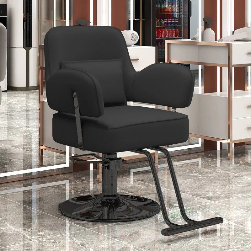 

Nordic Luxury Barber Chairs Modern Comfort Speciality Barber Chairs Hair Dyeing Ergonomic Salon Furniture Silla De Barberia FYBC