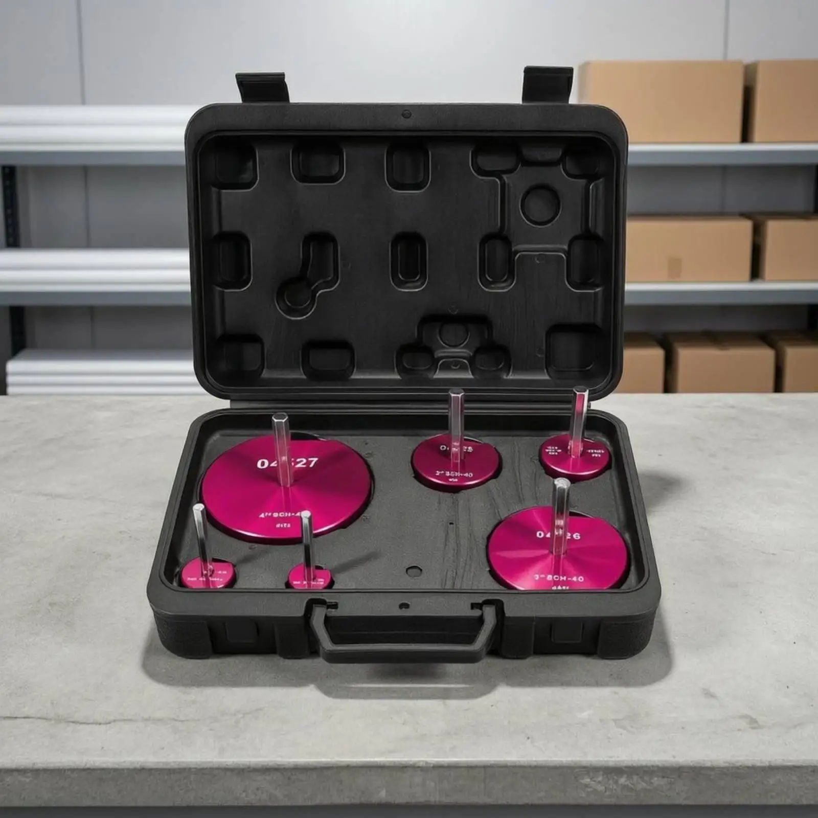 Industrial Tube Pipe Deburring Accessory Kit PVC Pipe Installation Reamer Tool Set for Quick Connection Prep