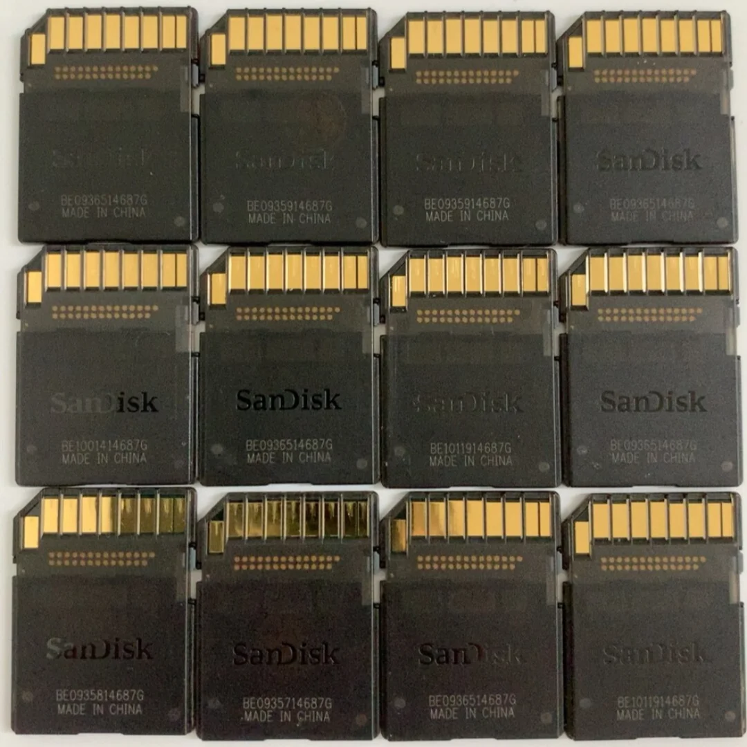 بطاقة ذاكرة Sandisk SD الأصلية سعة 2 جيجابايت للكاميرا كانون باناسونيك CCD بطاقة ذاكرة الكاميرا الرقمية طابعة ثلاثية الأبعاد باستخدام الحاسب الآلي #4