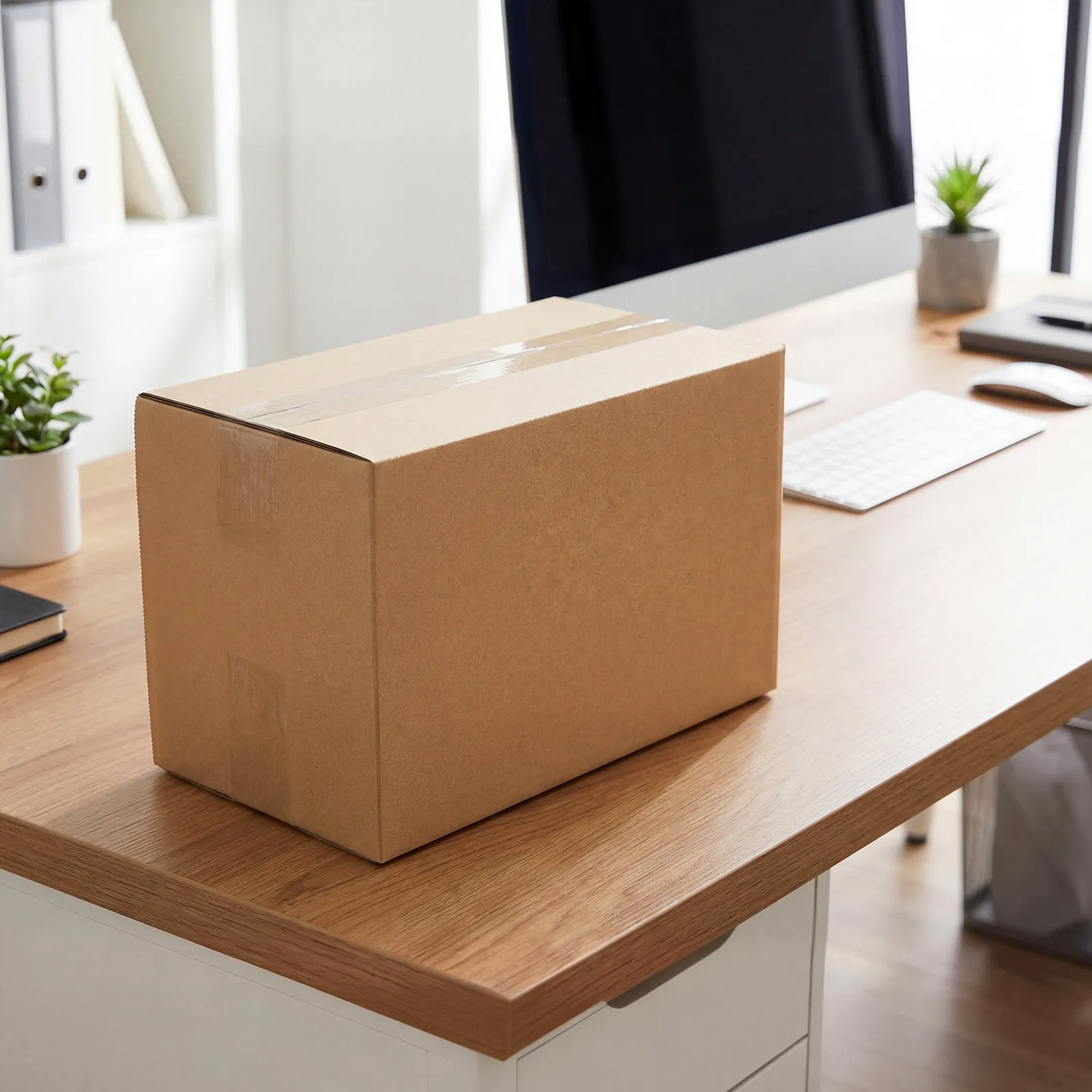 

5Pcs Express Boxes Sturdy Corrugated Shipping Box Foldable Lightweight Storage Cartons Packaging Big Cartons for Packing