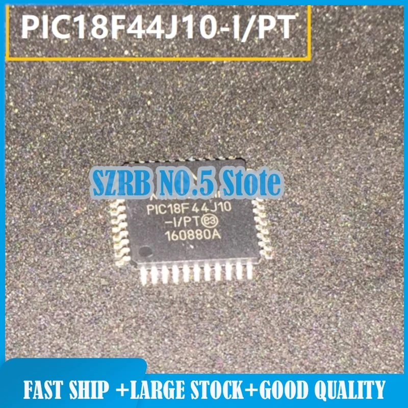 2pcs/lot PIC18F44J10-I/PT TQFP44 chips Electronic components