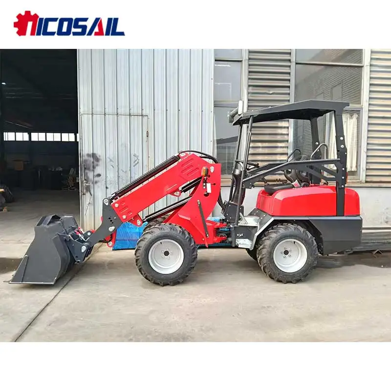 รถตักแบบยืดหดได้คุณภาพสูงอเนกประสงค์สำหรับงานอุตสาหกรรมและสวนสาธารณะ