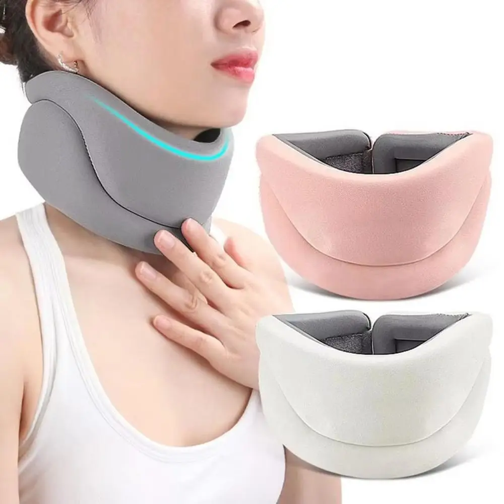 Stabilizes Vertebrae 360° Cervical Collar Protecting Adjustable Fixing Neck Brace Reducing Head Load Washable Neck Collar