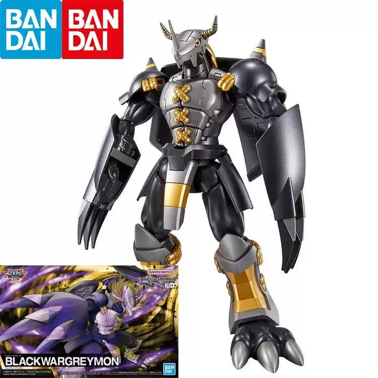 In Stock BANDAI Figure-rise Standard Digimon Adventure BLACKWARGREYMON Assembly Models Ver. Anime Action Figures Collection Toy