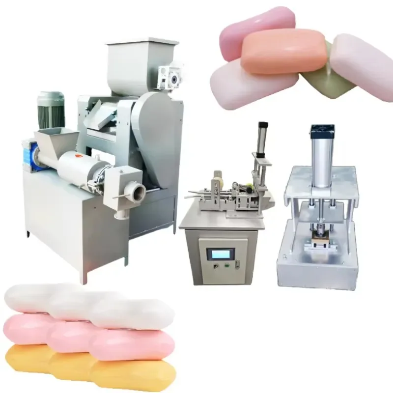 2026for PLC Pump Motor Household Soap Machine 50-200kg/h Capacity Bath Toilet Soap Production High Quality Easy Use