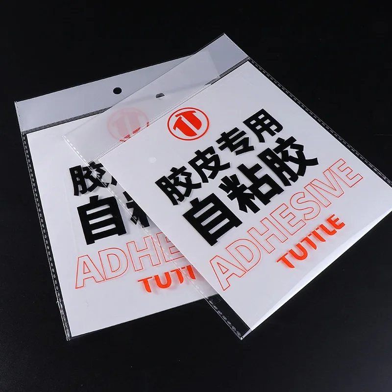 TUTTLE Double Sided Self-Adhesive Ping Pong Racket Rubber Sticker No Glue Needed DIY Table Tennis Rubber Assembly High Viscosity