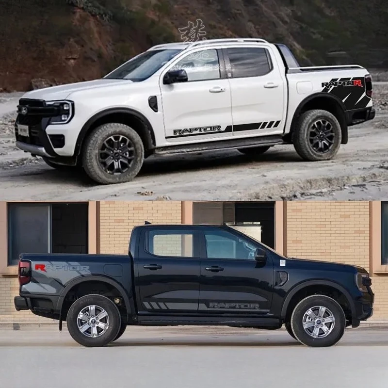 

Car Vinyl Sticker FOR Ford Ranger Body Waist Line modification sports off-road Decals
