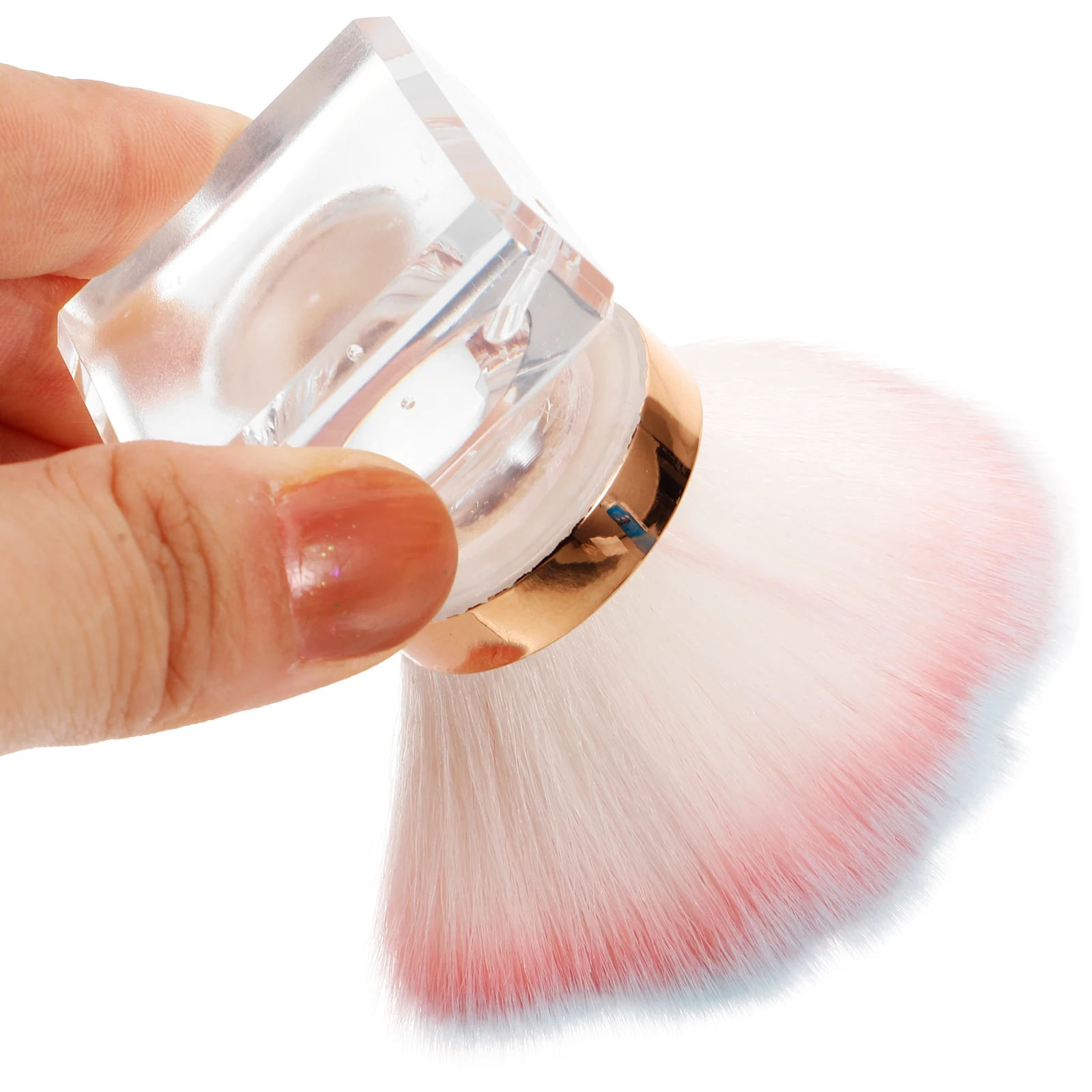 

Nail Duster Brush Gentle on Skin Portable Ergonomic Grip Fingernail Cleaner for All Ages and Nail Types Manicure Kit