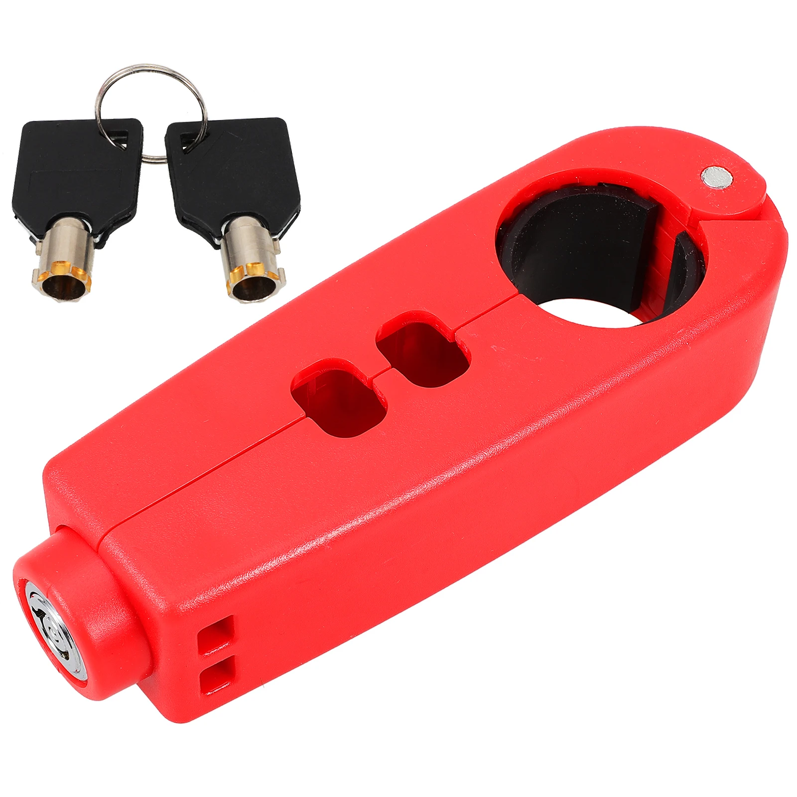 

Red Handlebar for Motorcycle Bicycle Electric Bike Sturdy Compact Lightweight Easy Installation Suitable Most Vehicles