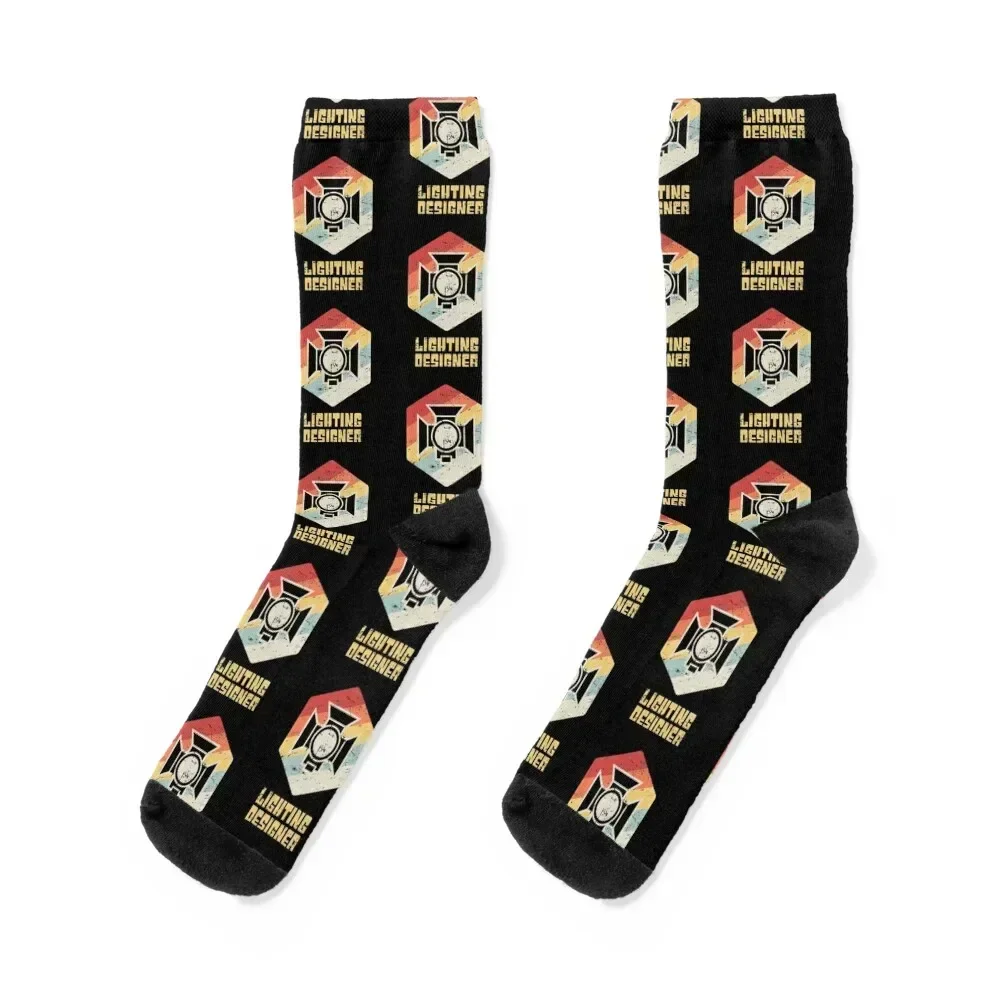 

Retro Stage Lighting Designer / Funny LD Socks men cotton high quality football summer moving stockings Socks Women Men's