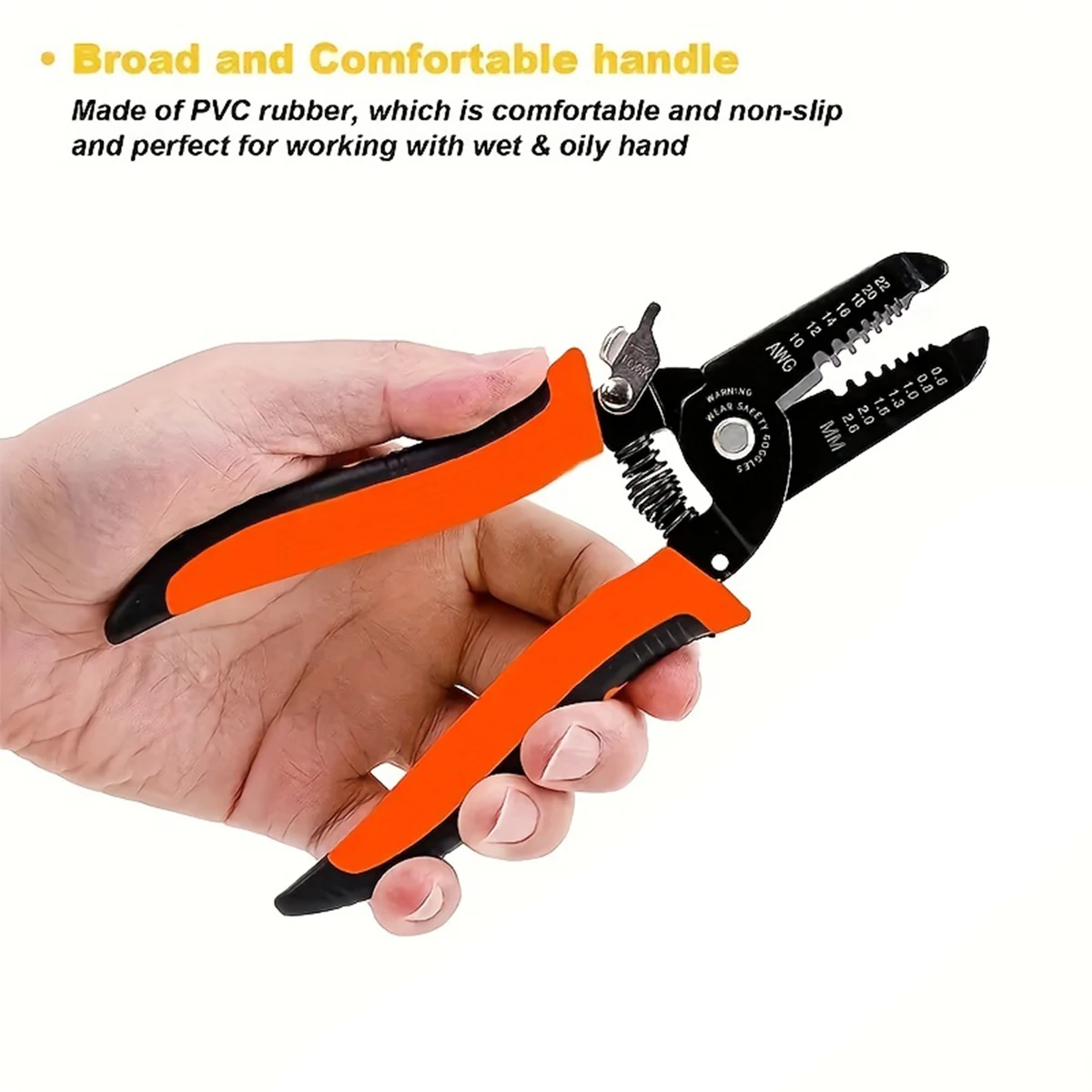 Multi-Functional Electrician Wire Stripper & Crimper Tool - Perfect For Peeling & Network Cabling