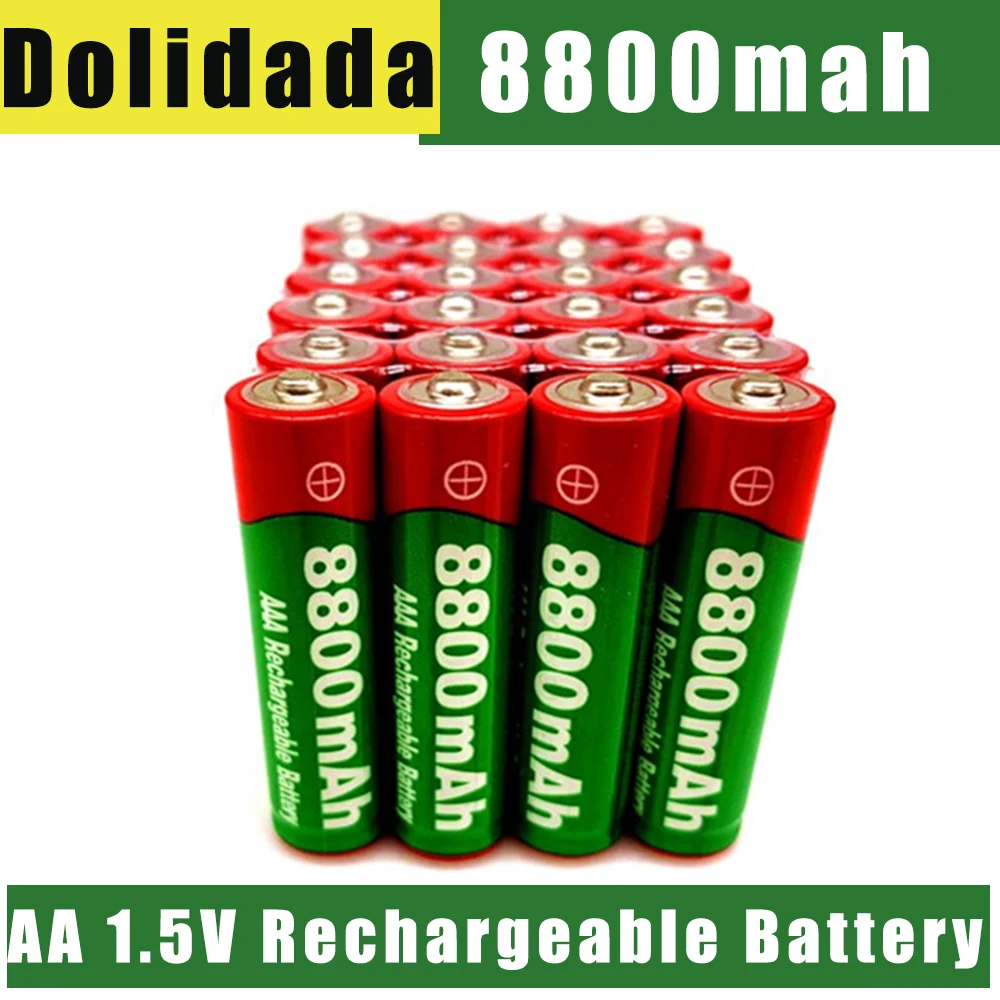 2-20pcs 1.5v AAA Rechargeable Battery 8800mah Batteries Long Life Bateria For Led Light Electric Toy MP3 Torch Flashlight PDA