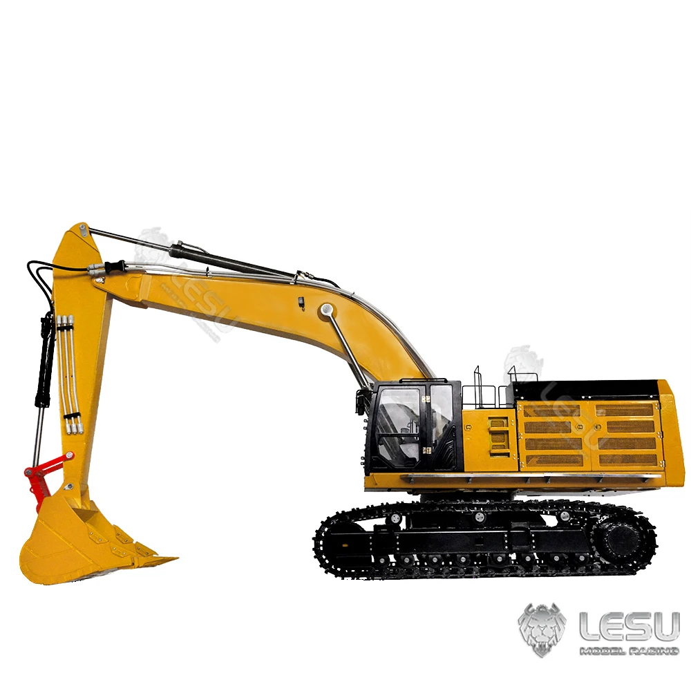 374 LESU 1/14 Hydraulic RC Excavator C374F Assembled Radio Controlled Digger Heavy Machine Finished Model Car Truck Toy Model