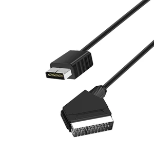 Replacement Real RGB SCART Cable TV AV lead connection cable Playstation PS1 PS2 PS3 Slim PAL NTSC consoles 8 best sales scart - №5