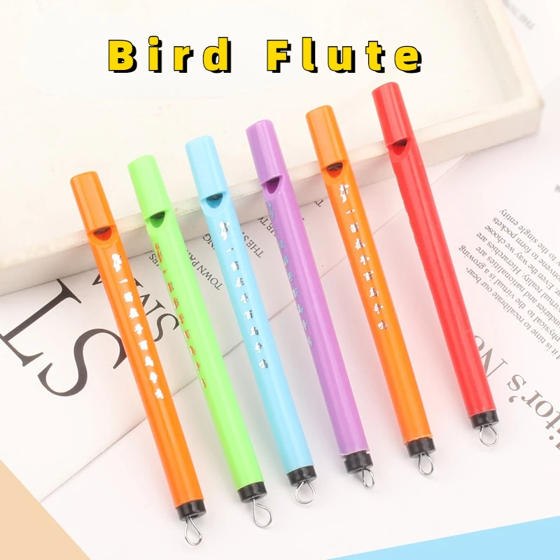 1 個ランダムカラーミニ鳥笛楽器のおもちゃクリエイティブ鳥笛子供の音楽知育玩具