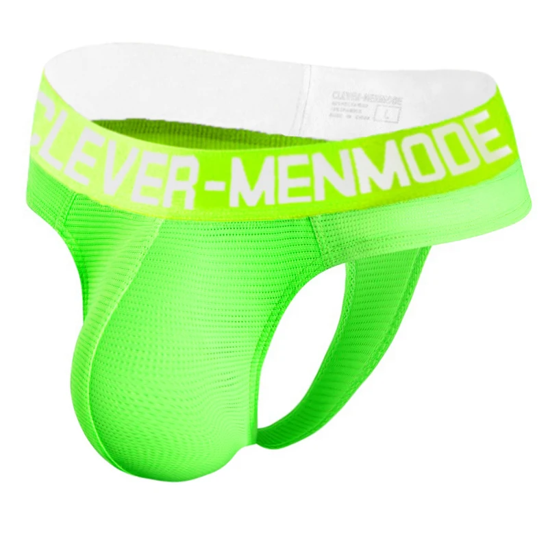 

Mens Mesh Bikini Fluorescent Colour Comfortable Breathable Fitness Sports Thongs G-string T-back Quick-drying Gym Underpants