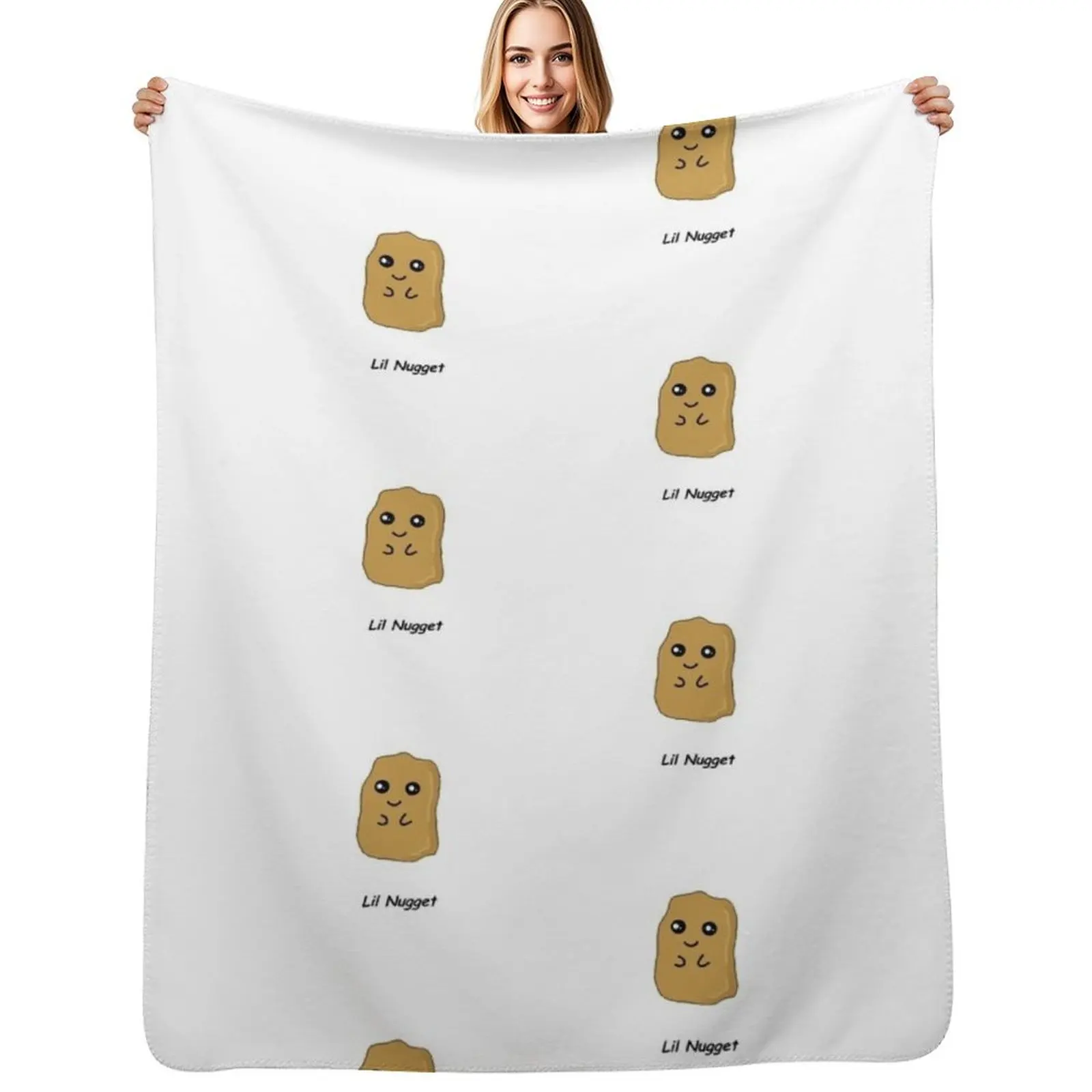 

Lil Nugget Throw Blanket Extra Large Throw Plaid for sofa Stuffeds Blankets