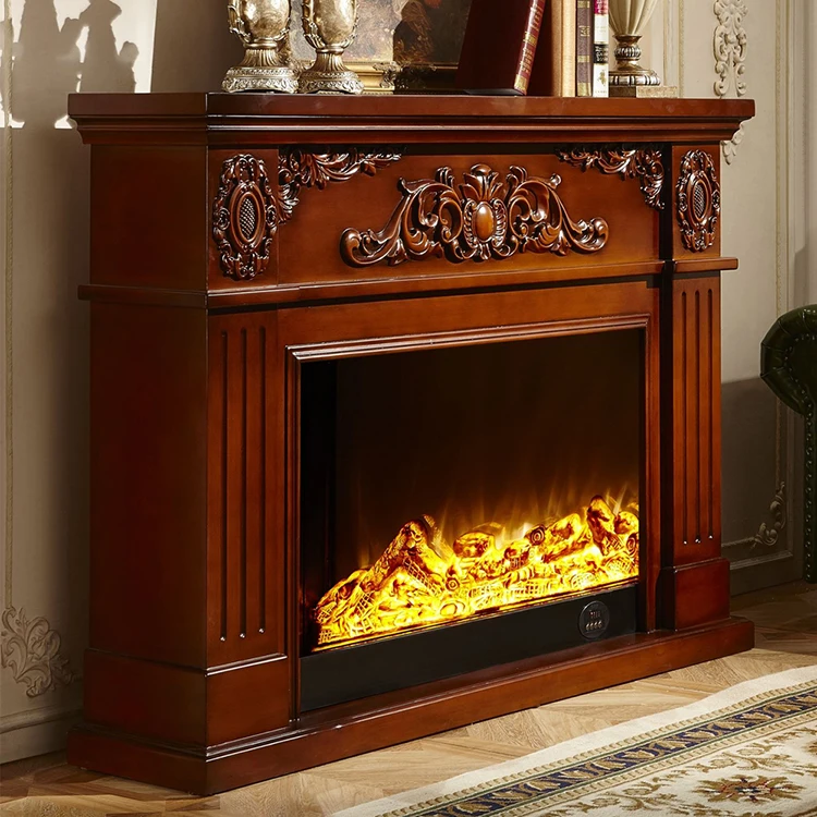 Deslumbrante queima de madeira lareira elétrica inteligente real aconchegante ilusão de fogo lareira 4d smart tv lareira